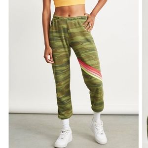 Aviator nation chevron sweatpants